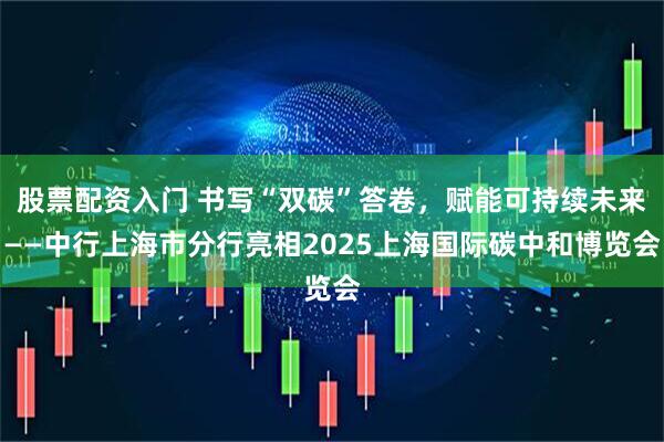 股票配资入门 书写“双碳”答卷，赋能可持续未来——中行上海市分行亮相2025上海国际碳中和博览会